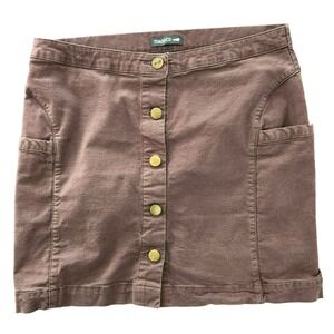 Toad & Co Button Down Skirt Size‎ 4